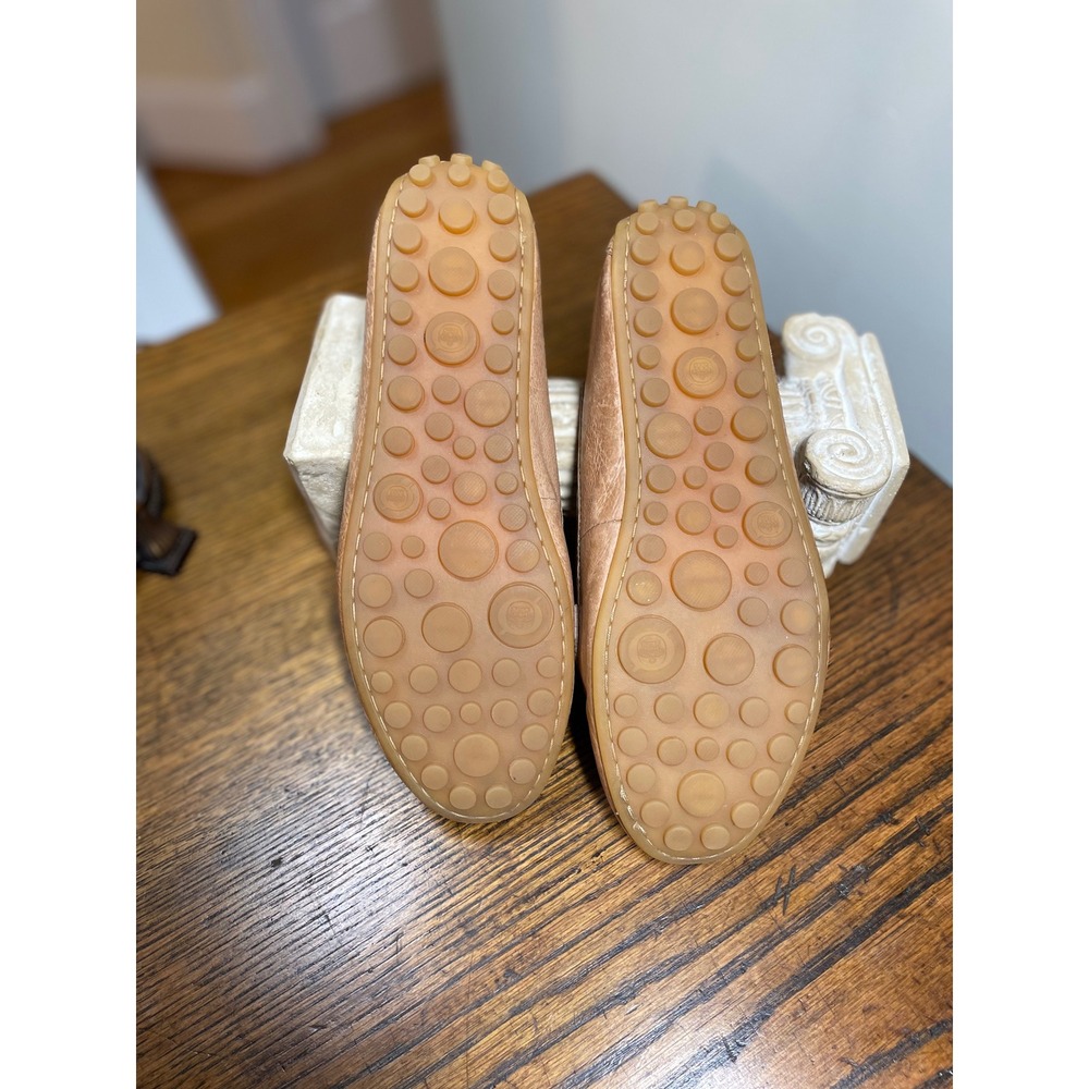 Axona Driving Moccasins Loafers Cuero Tan Leather Shoes Women Size 8M NWOB - Picture 7 of 10